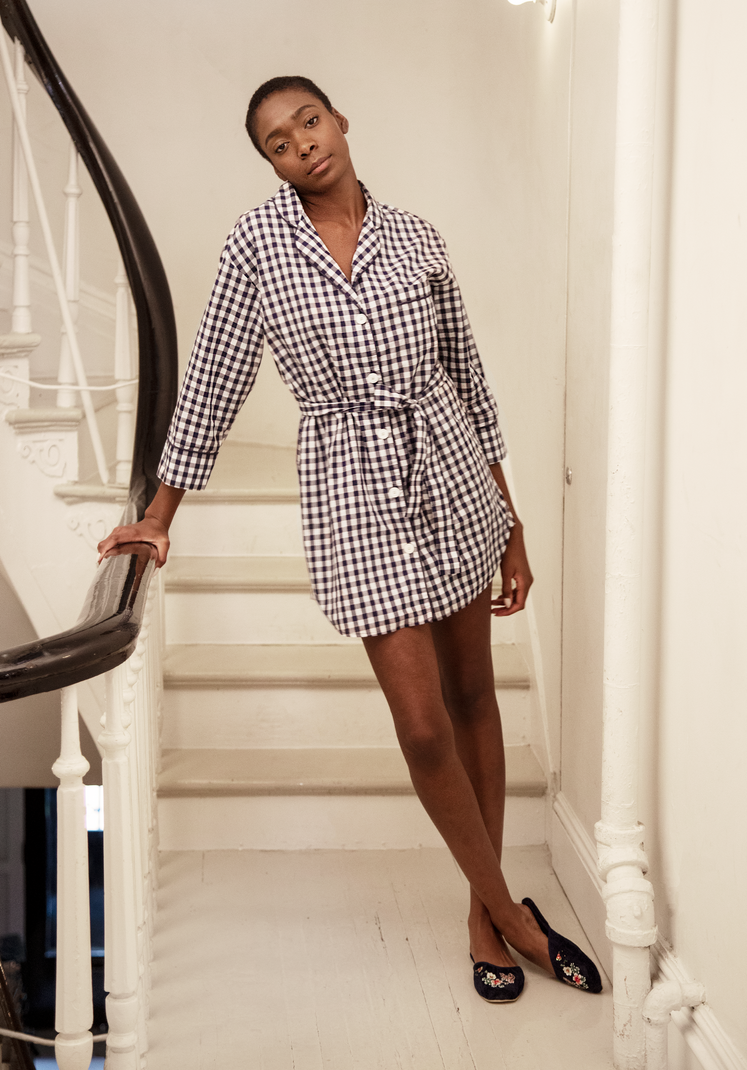 Womens top gingham dresses